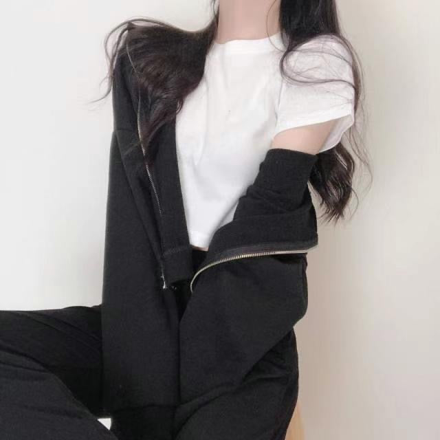 純棉拉鍊外套
