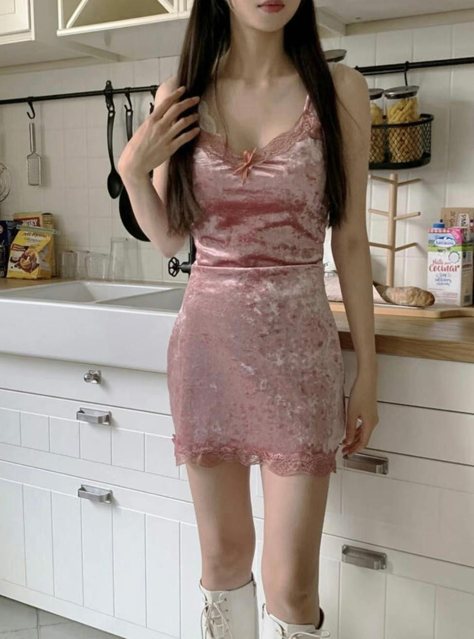 Pure Velvet Dress