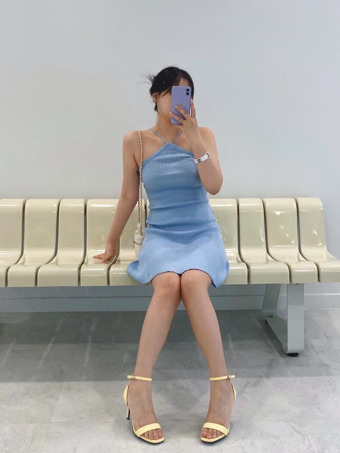 V領幼帶性感掛脖Ops
