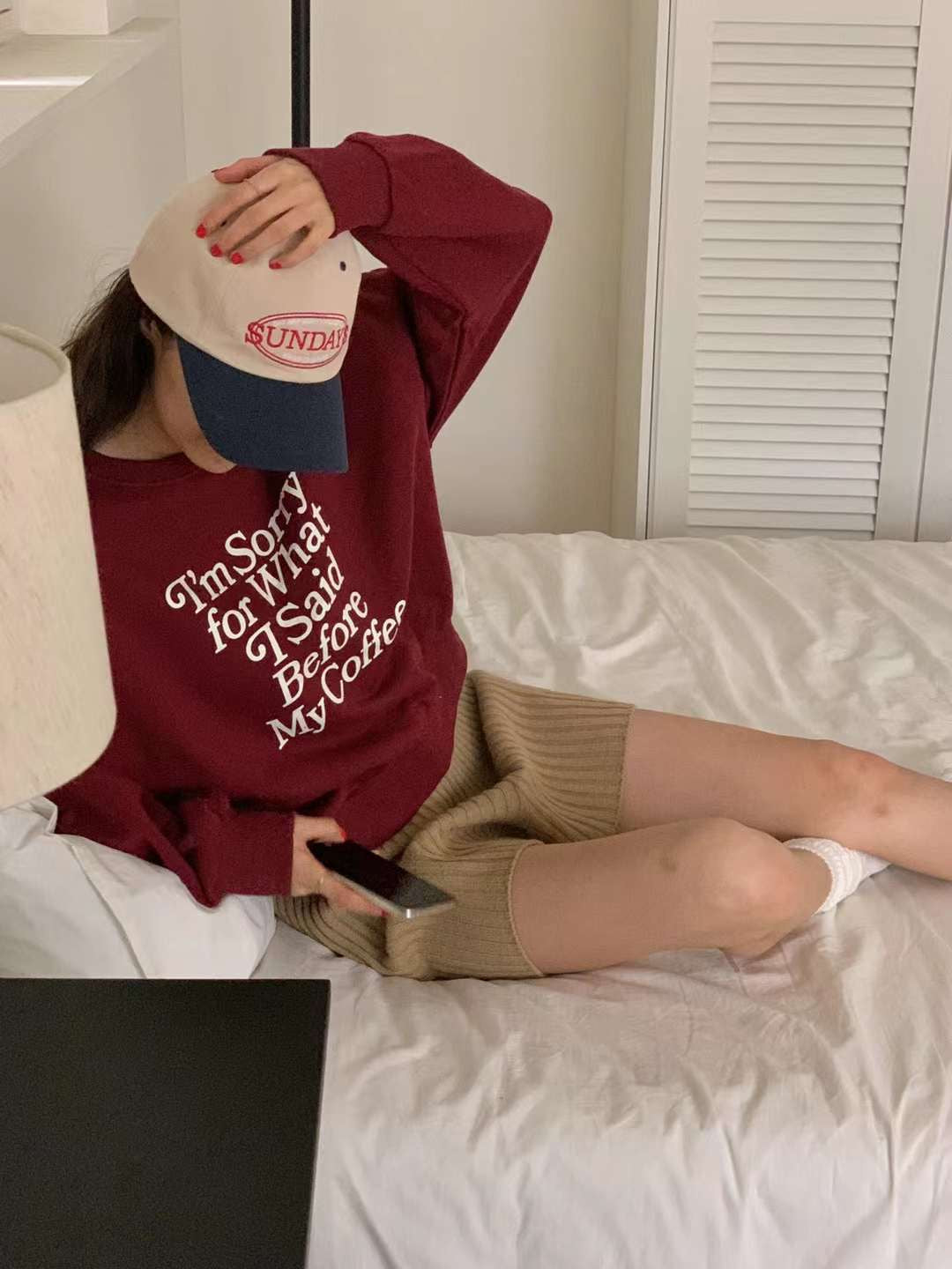 I‘m Sorry Before My Coffee Sweatshirt