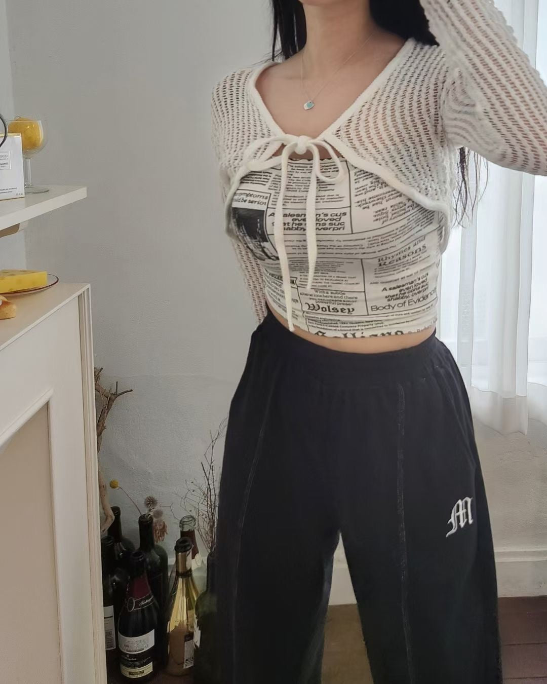 Vintage Paper Tank Top