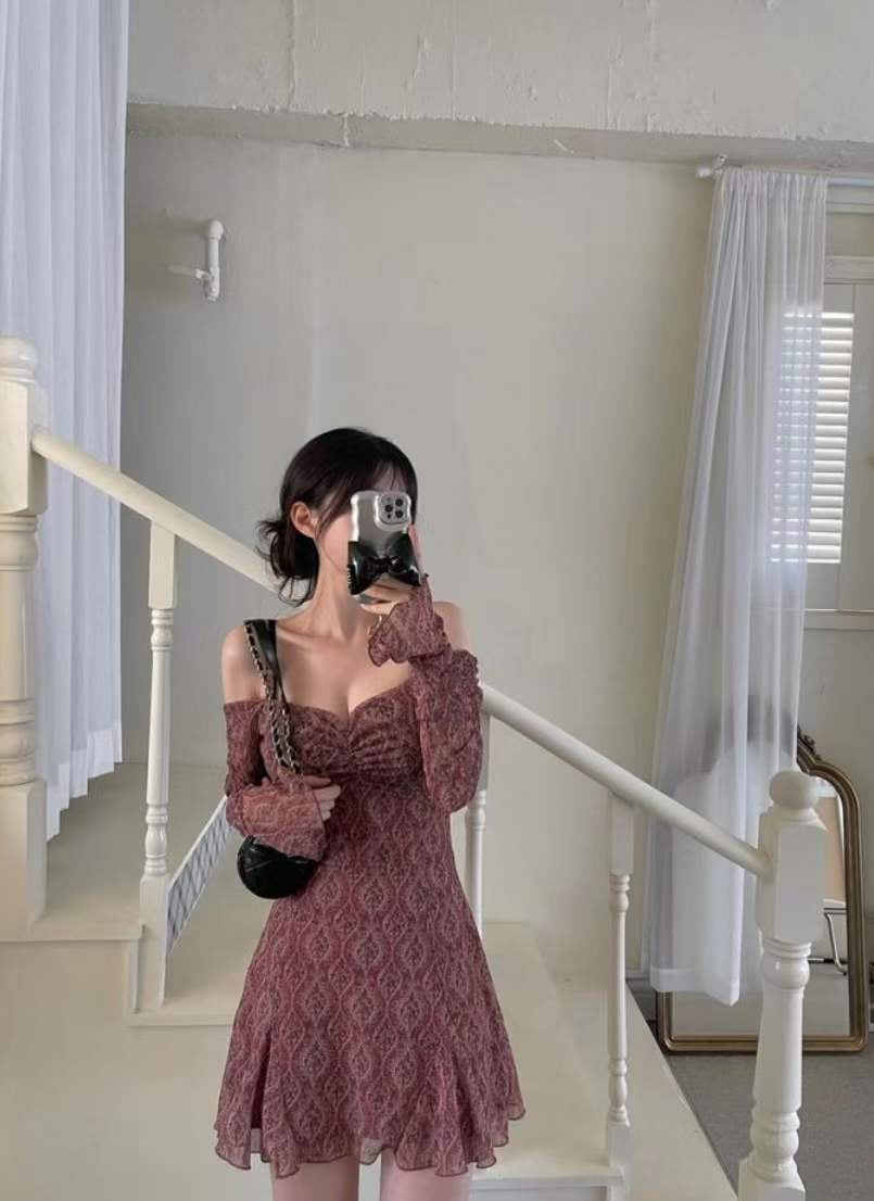 Vintage Wine Dress