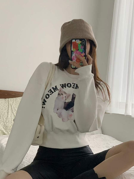 Meow Meow Sweatshirt