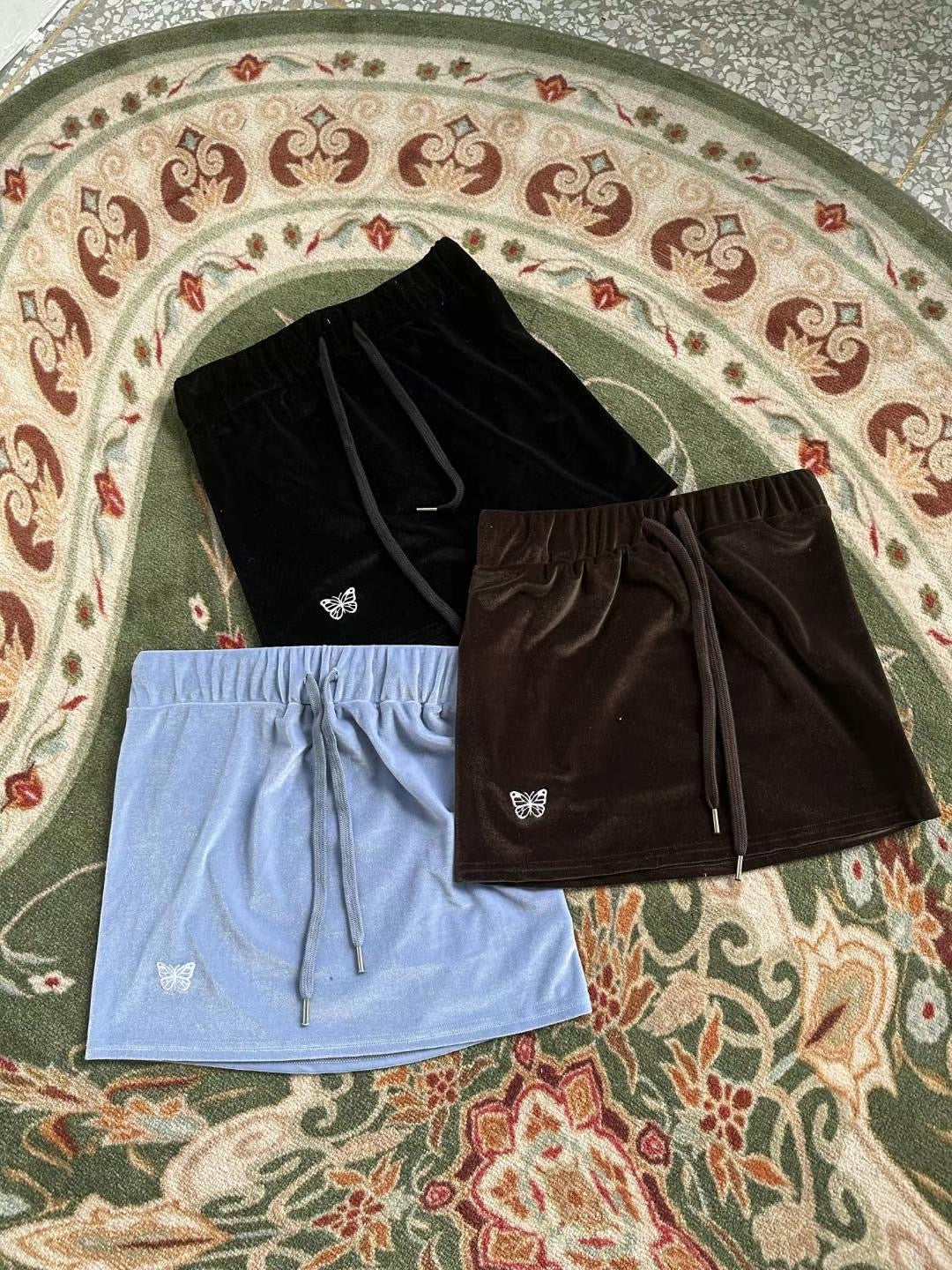Velvet Butterfly Set