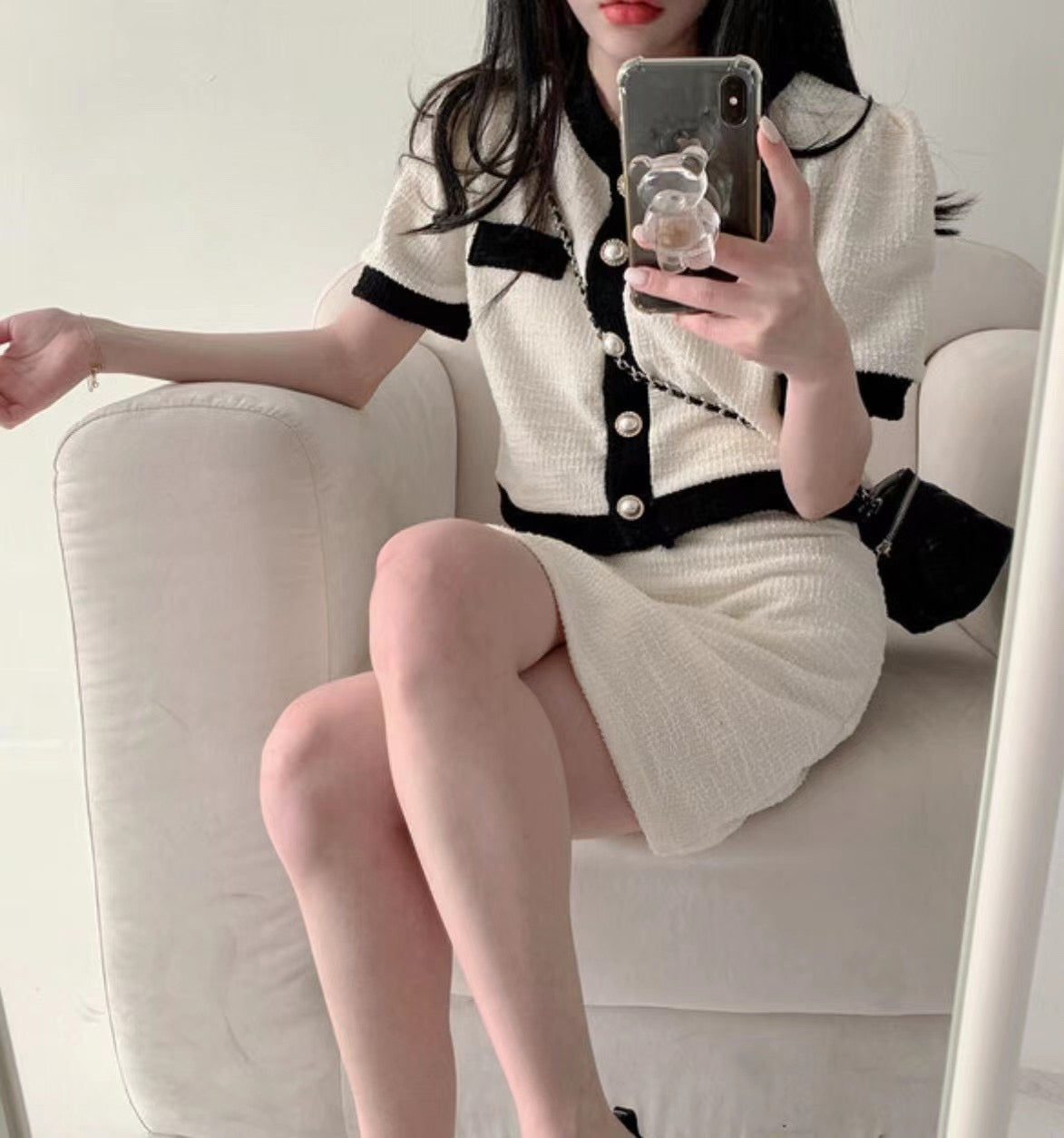 OL小香風貴氣套裝
