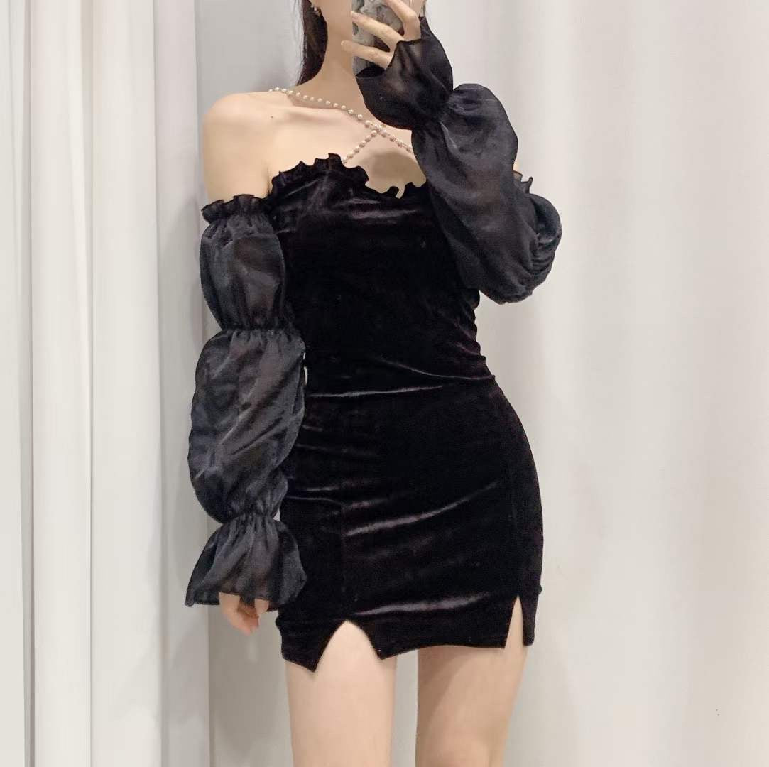 Velvet Pearl Dress