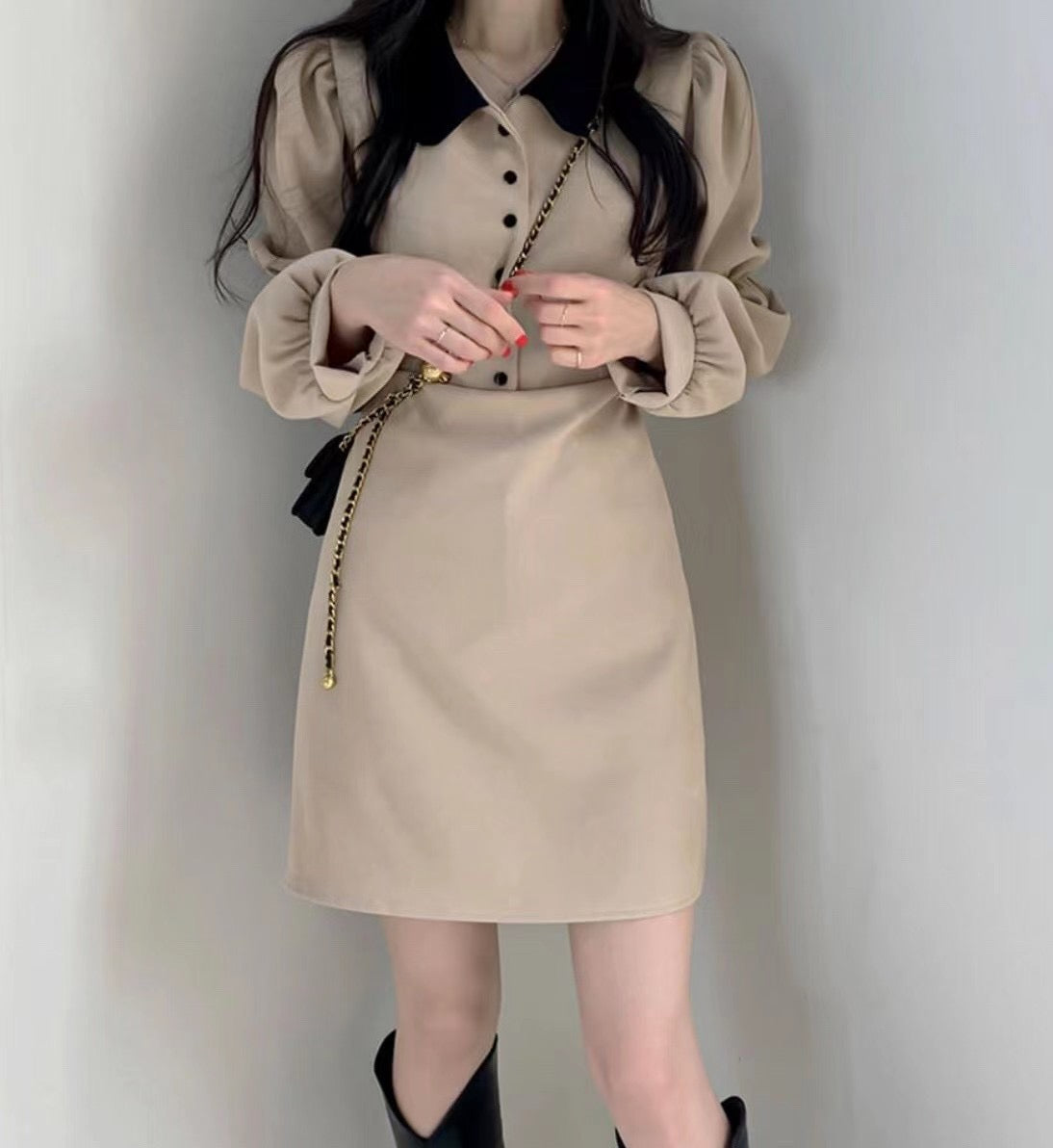 復古氣質公主裙