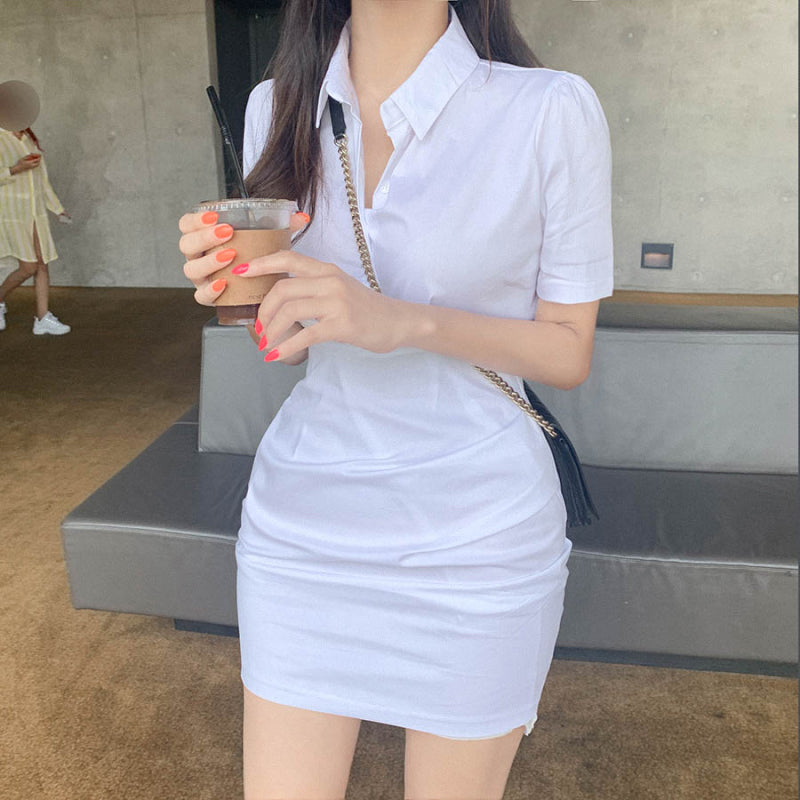 知性氣質貼身襯衫Ops