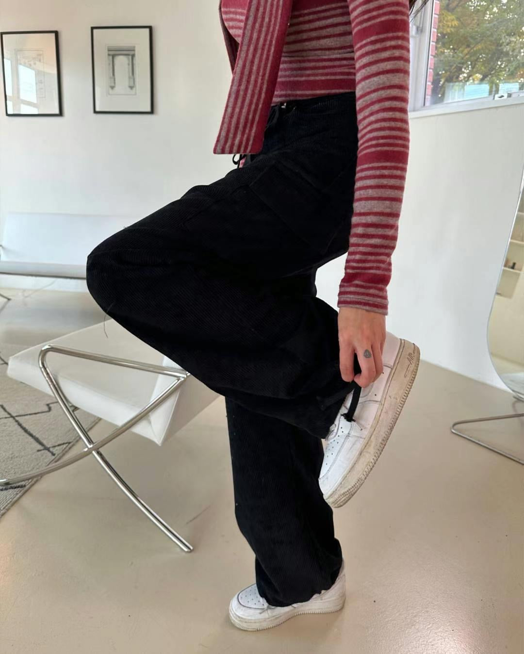 Corduroy Cargo Pants