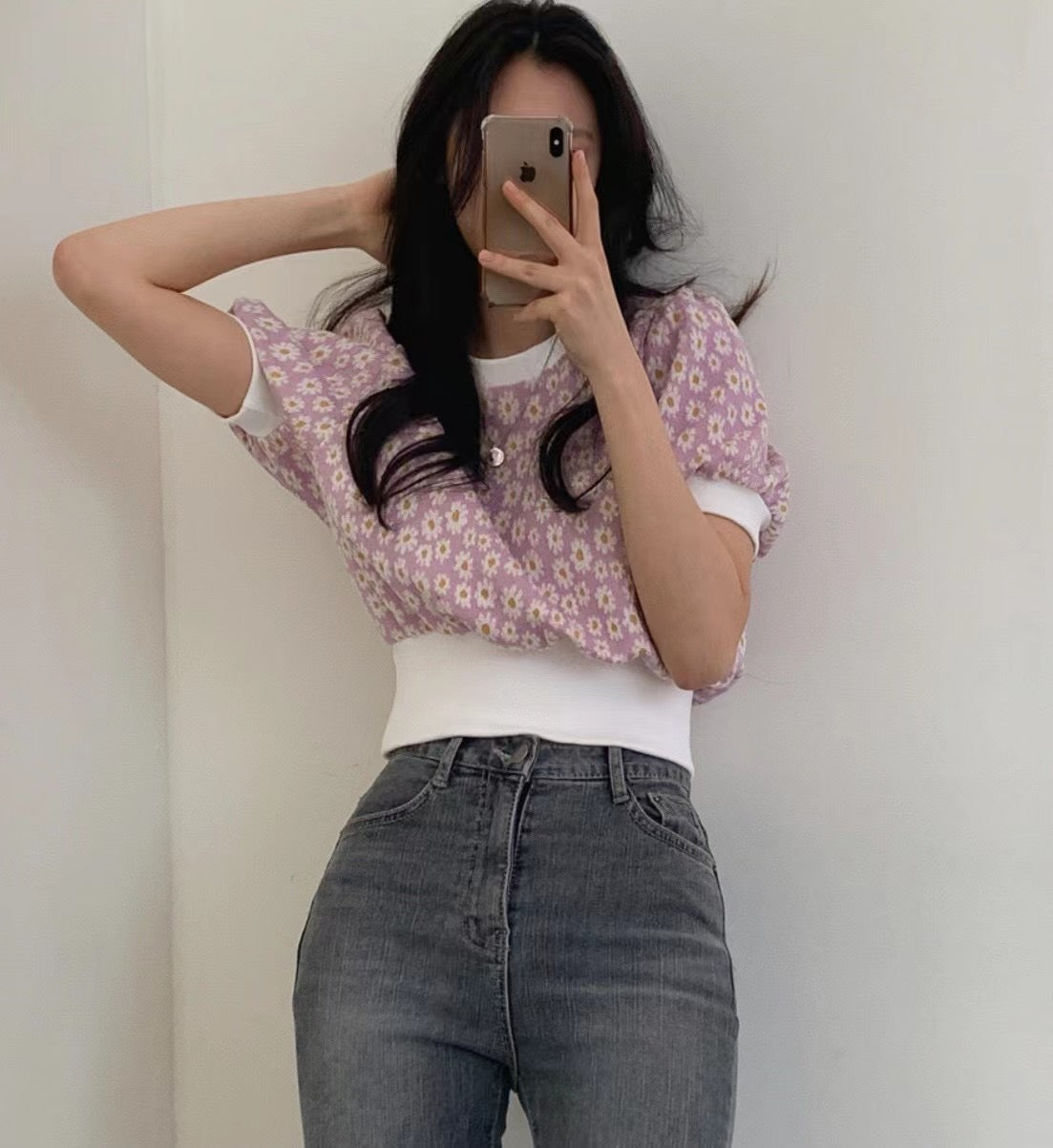 春日小雛菊Crop Top