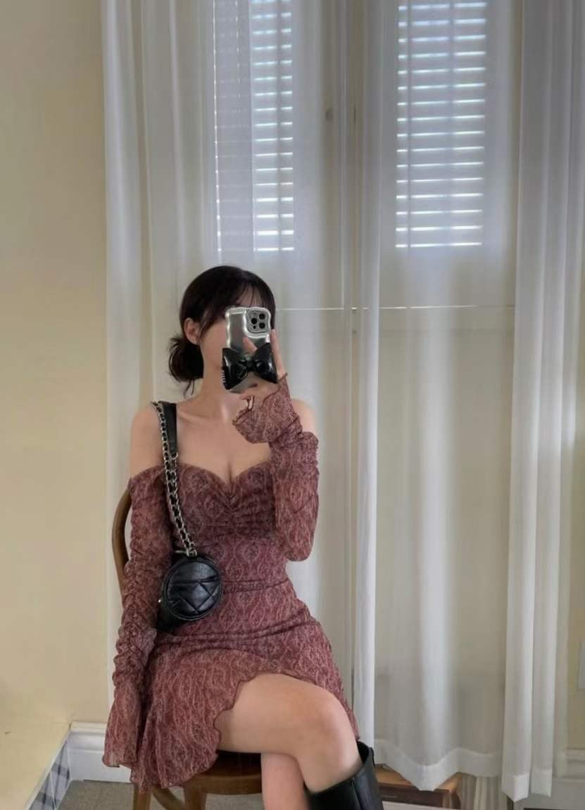 Vintage Wine Dress