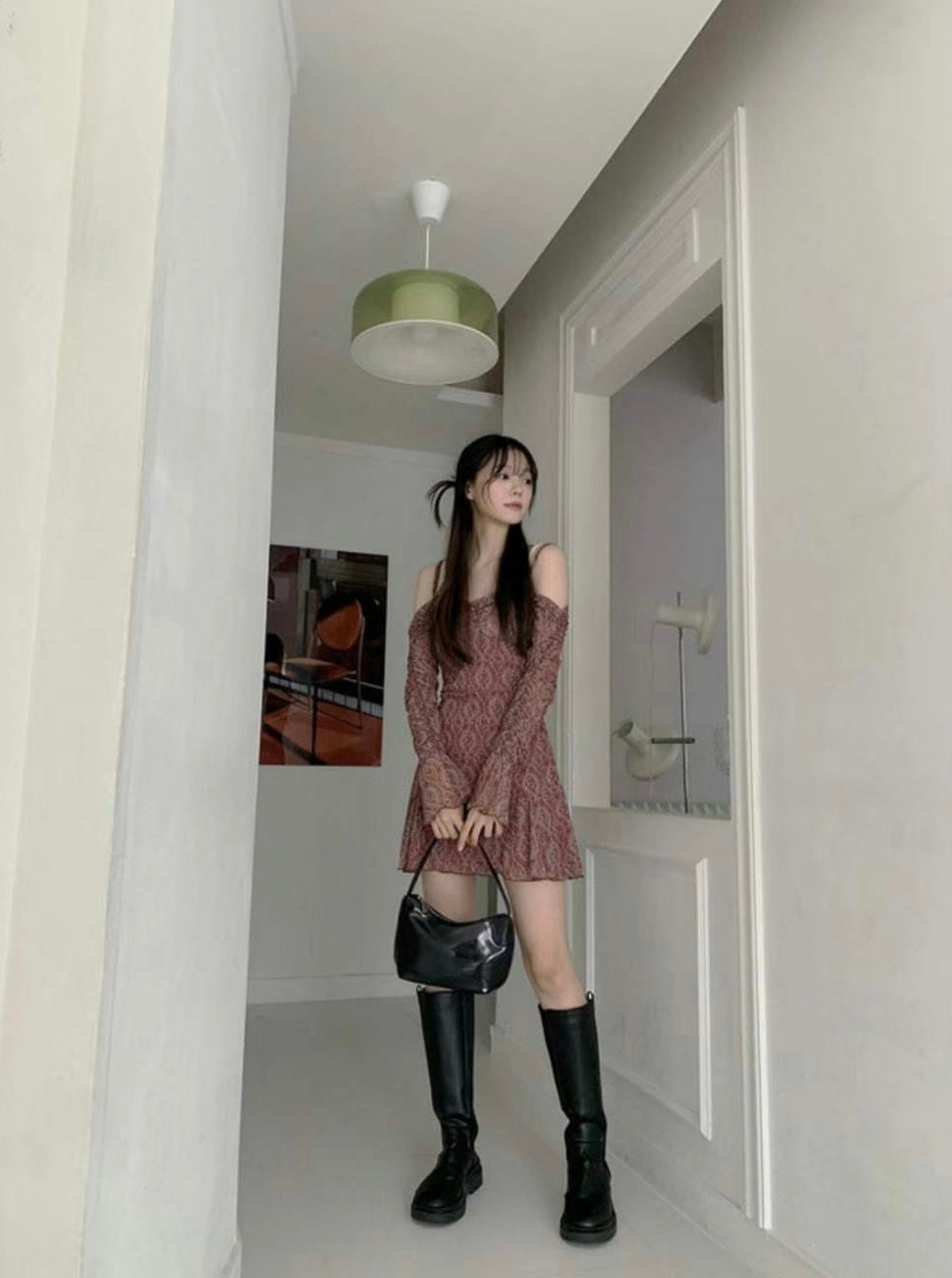 Vintage Wine Dress