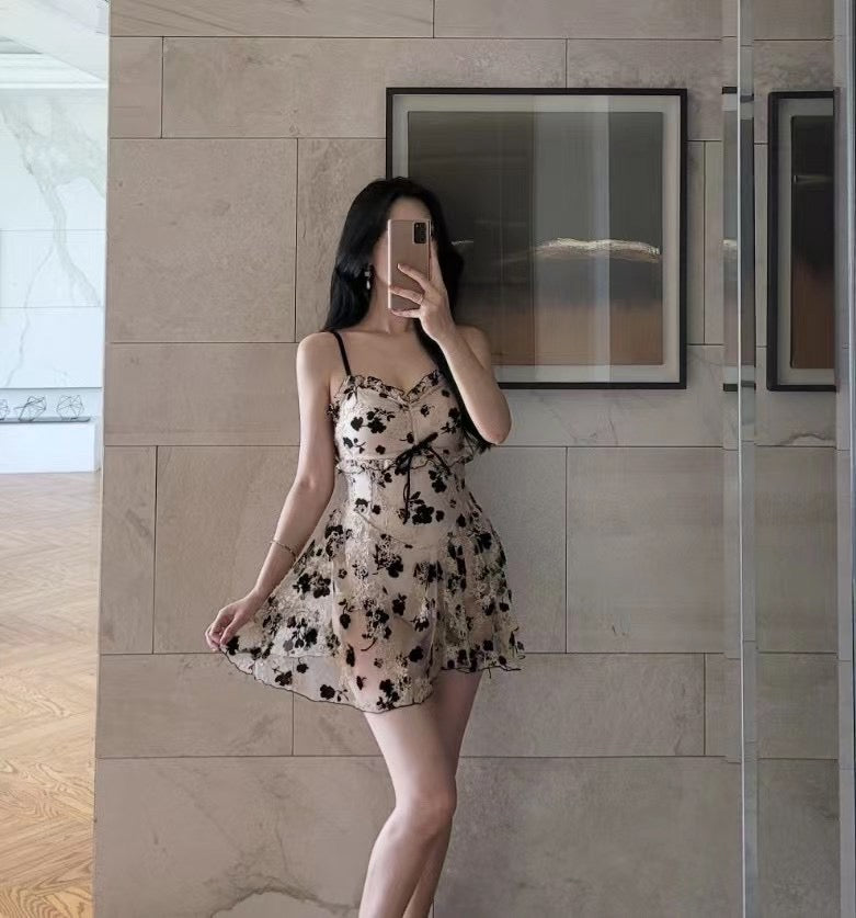 Princess Laces Swim Dress