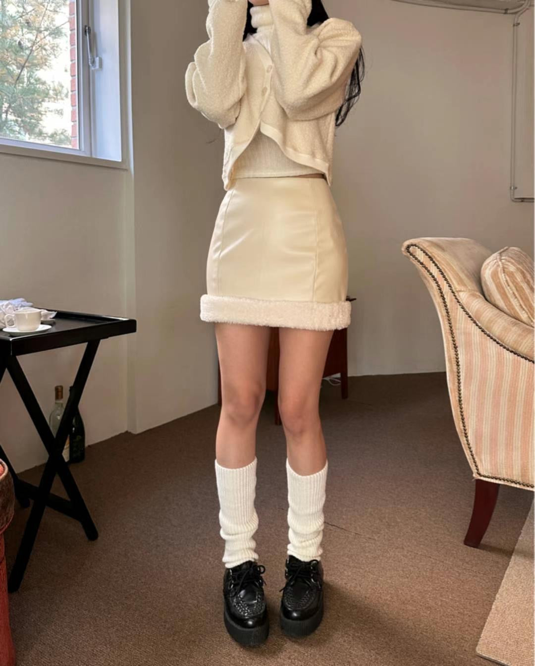 可愛雪球毛粒Cardigans