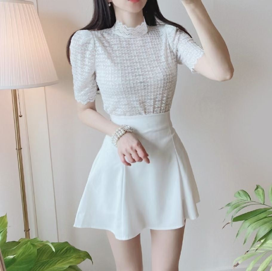 Romantic Woven Blouse