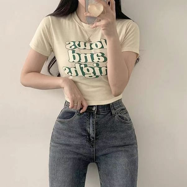 3D立體字母Lows&Highs Tee