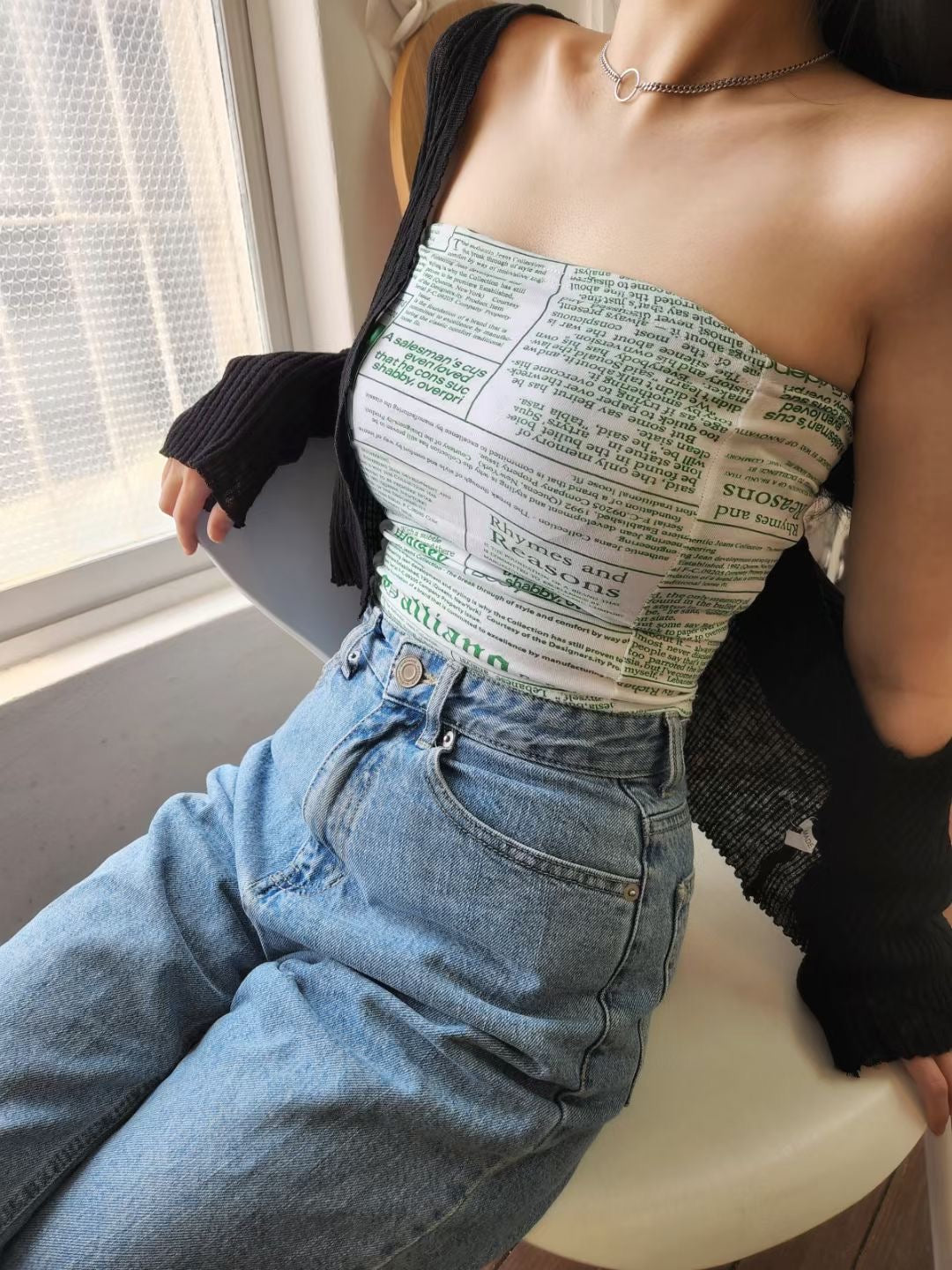 Vintage Paper Tank Top
