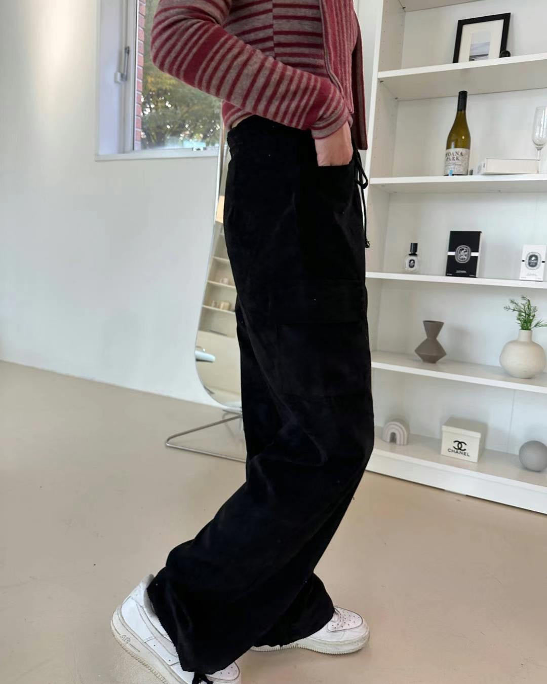 Corduroy Cargo Pants
