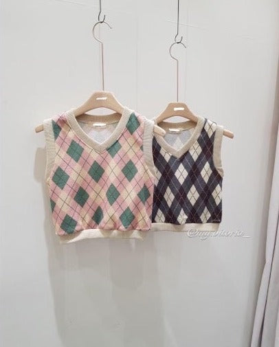 菱格紋Set
