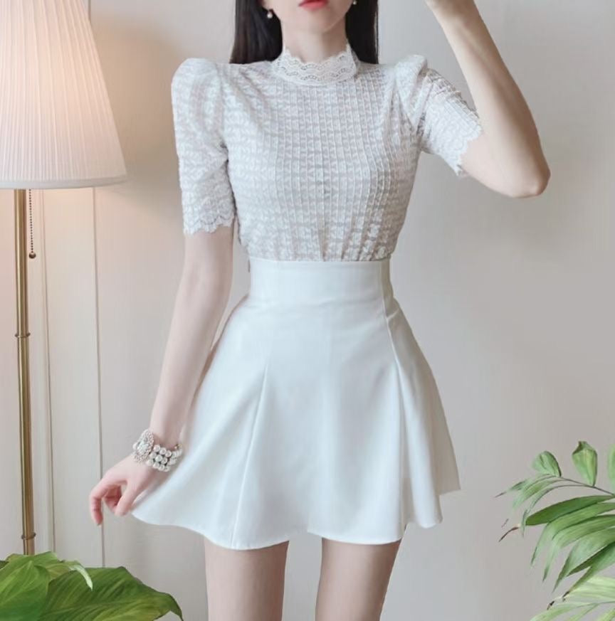 Romantic Woven Blouse