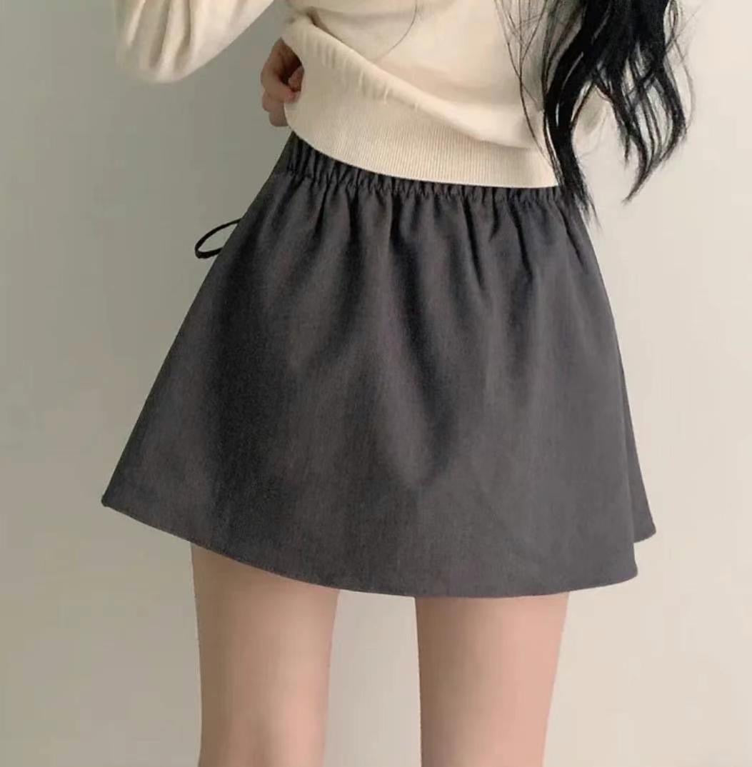 Double Tint Ribbon Skirt