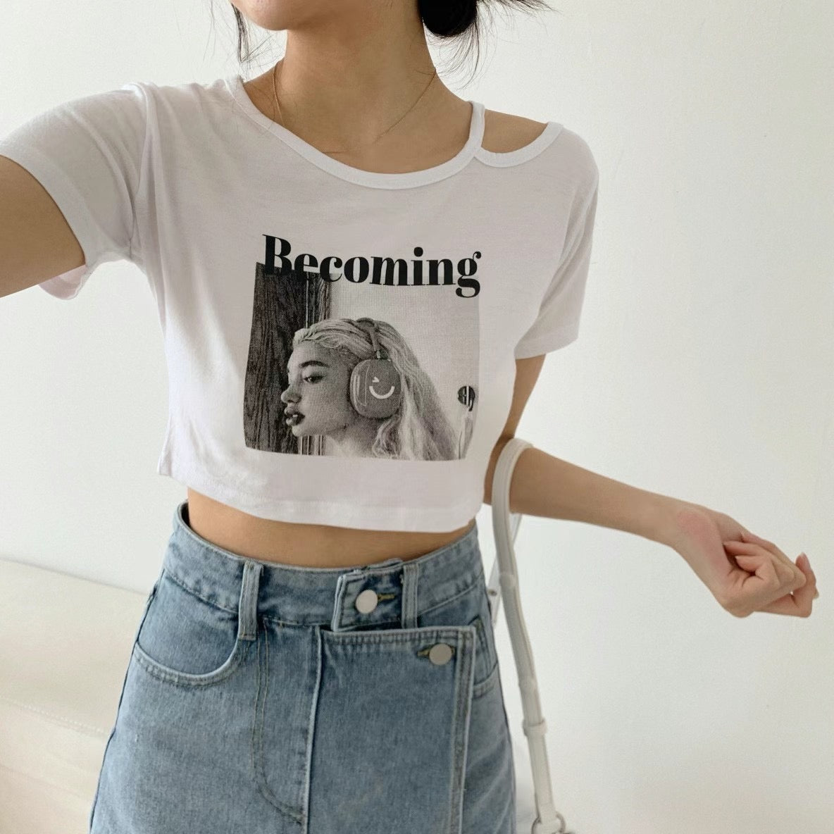 Becoming Crop Tee