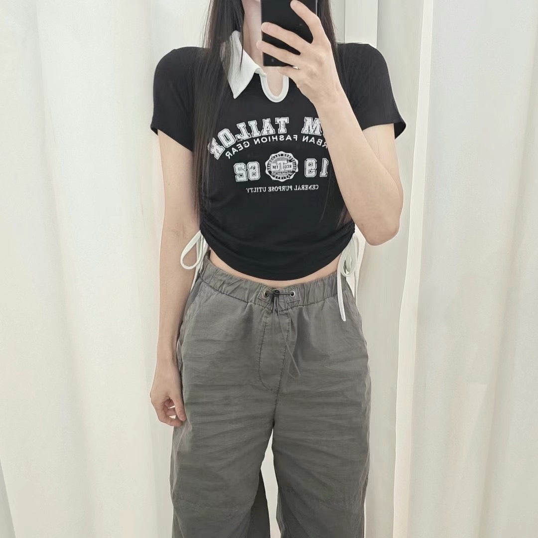 Vintage Tailor Crop Tee