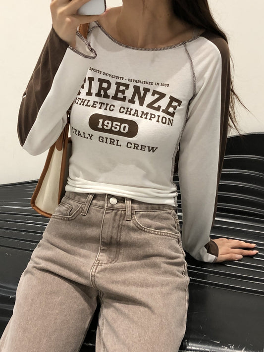 1950's Vintage Long sleeves Tee