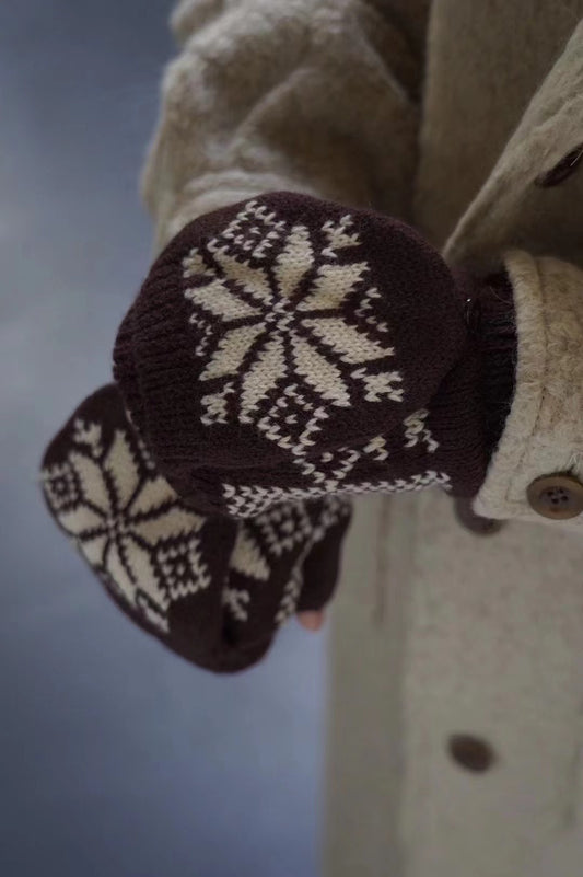 Cover Snowflake Mittens