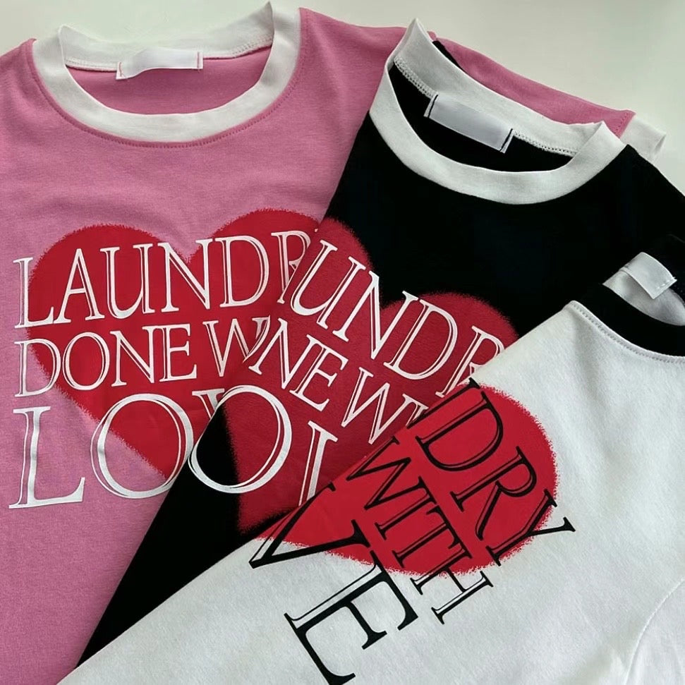 Done With Love Crop Tee