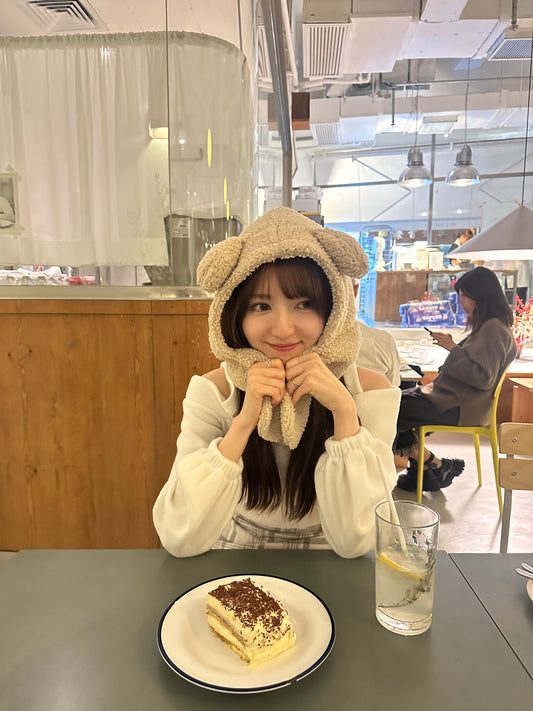 QQ熊仔包頭頸巾