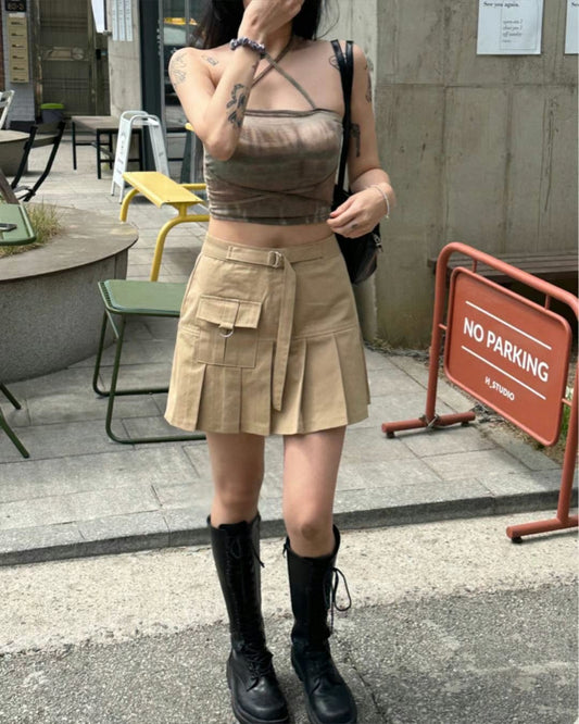 Rina One Porket Skirt