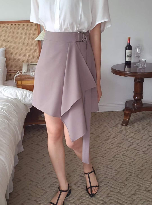 氣質絲帶半截裙