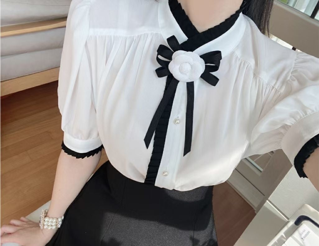 White Rose Blouse