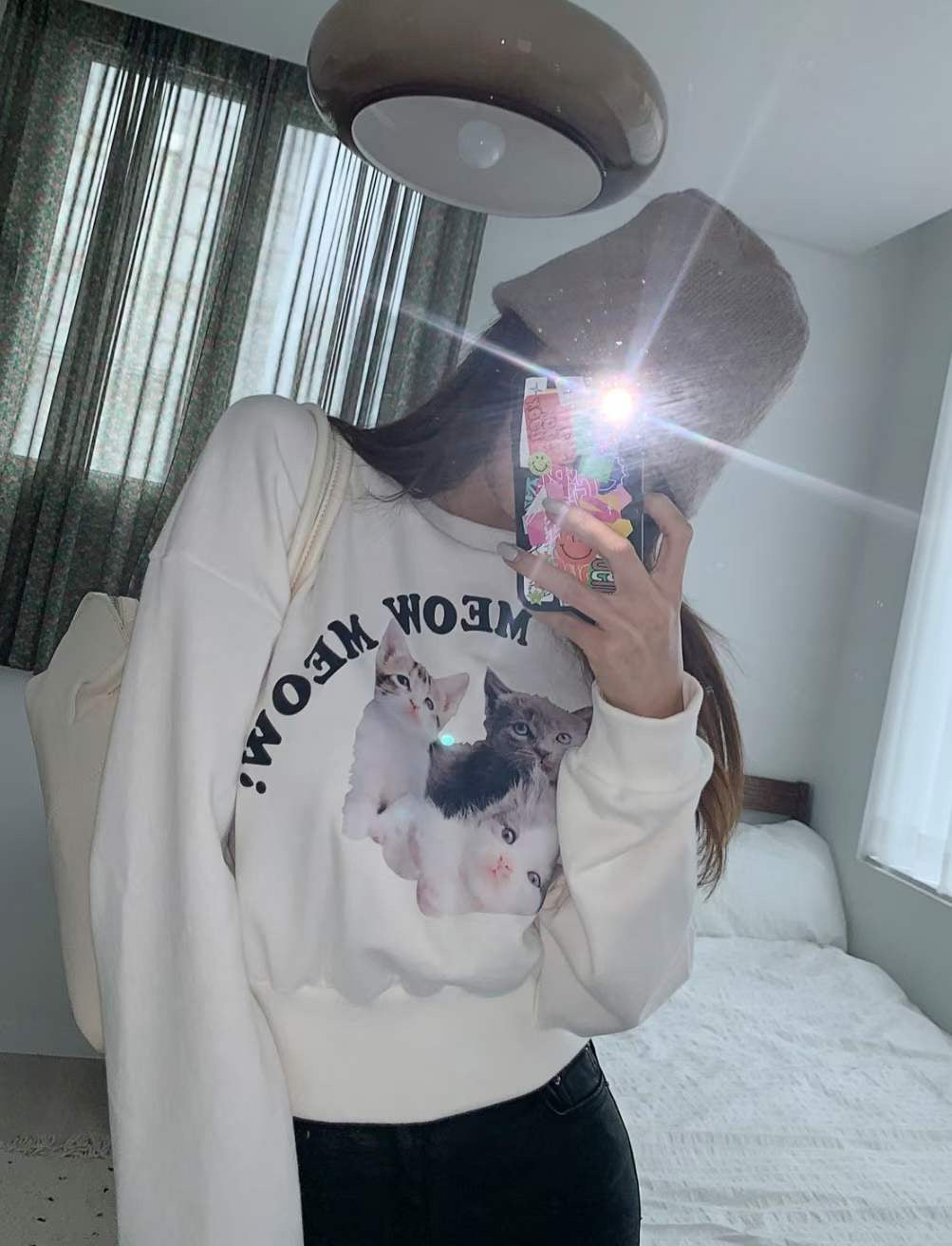Meow Meow Sweatshirt