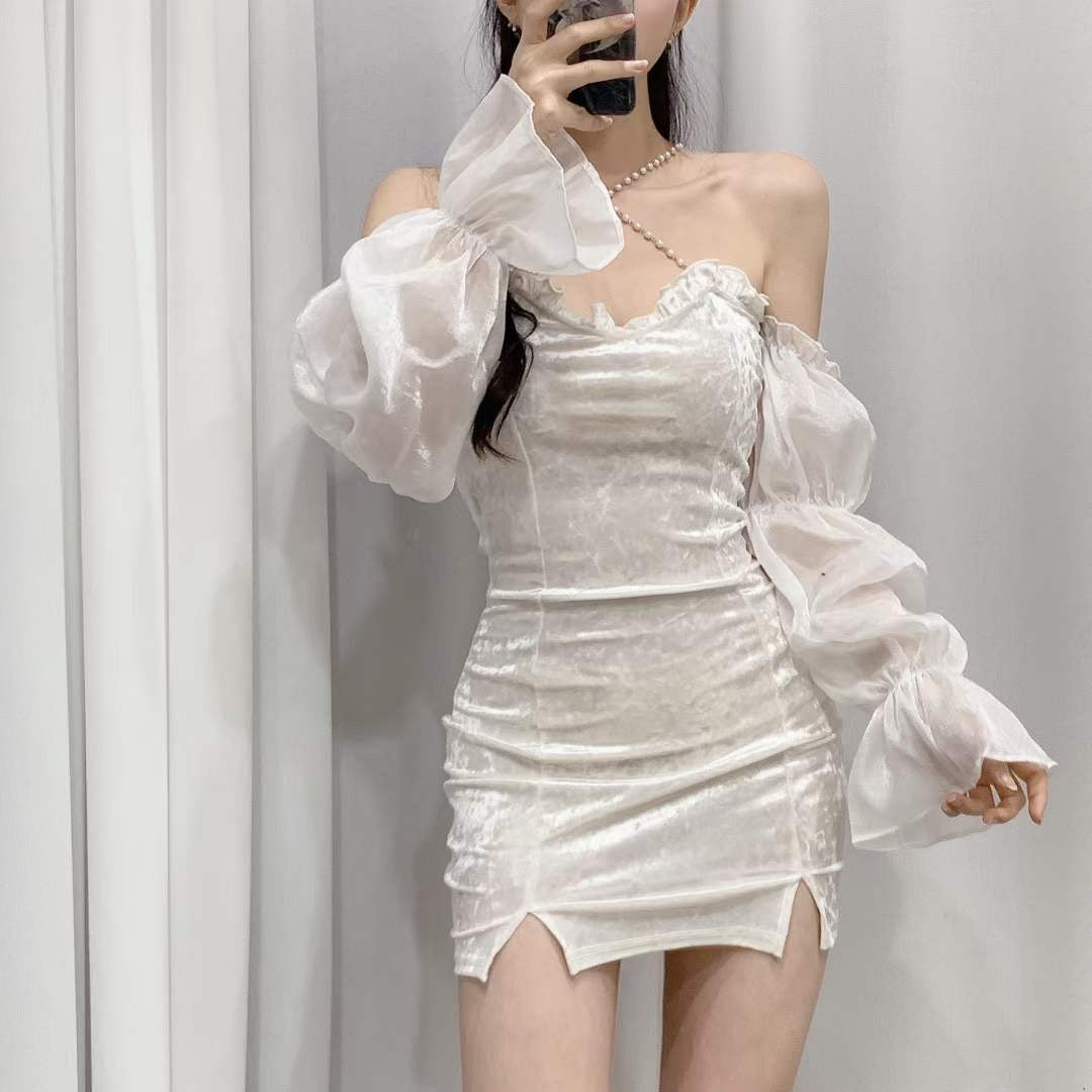 Velvet Pearl Dress