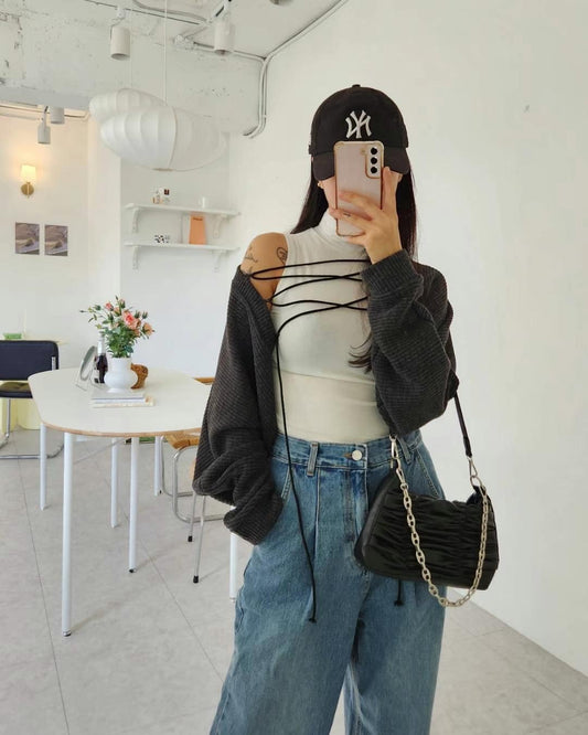 Sexy Eyelet Bolero Cardigans