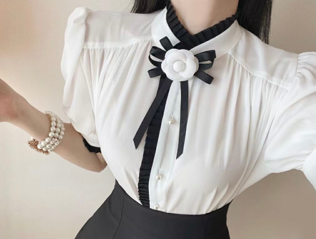 White Rose Blouse