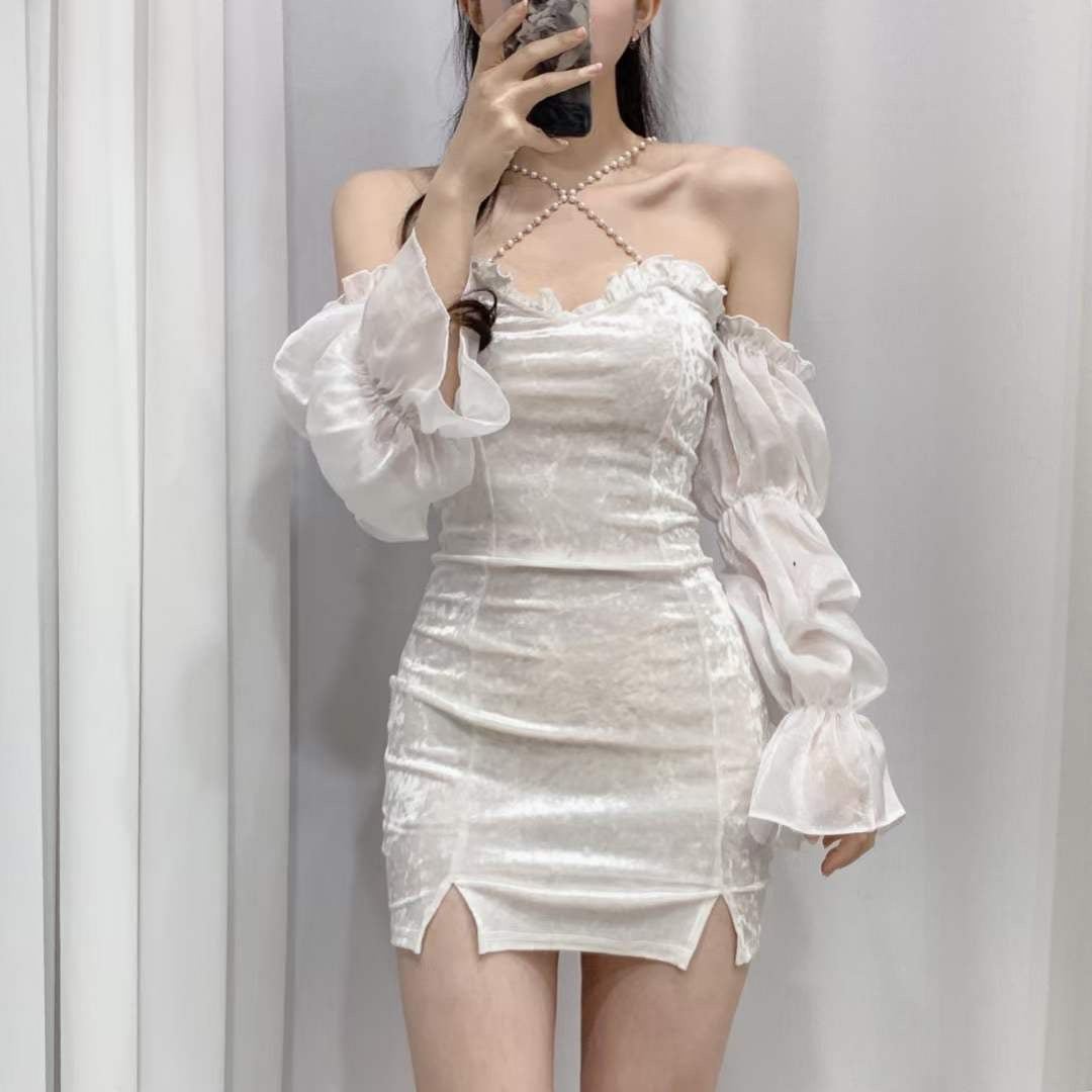 Velvet Pearl Dress